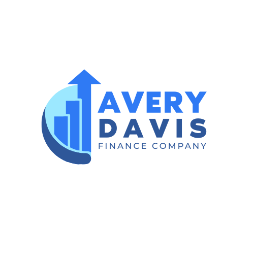 blue and dark blue illustrated finance company logo (1)